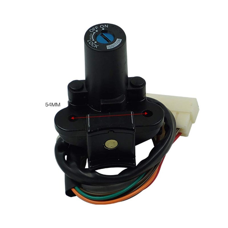 Ghost thorn XDF Compatible for Kawasaki EX300 Ninja 300 2013-2017 Ignition Switch Gas Cap Cover Seat Lock Key Set - Image 3